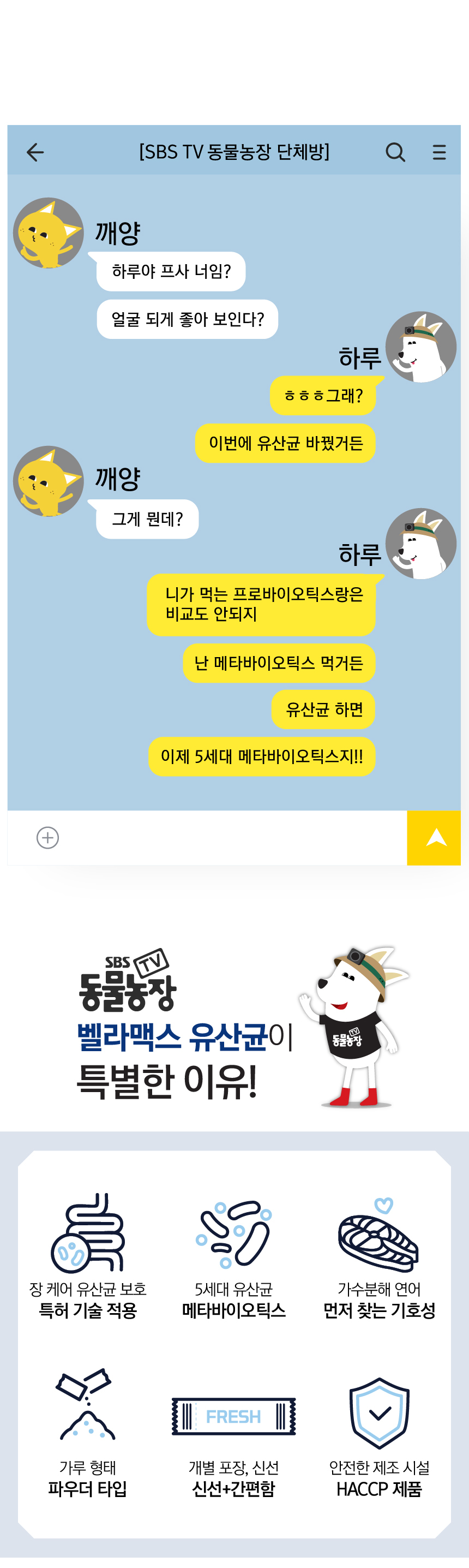 [브랜드전][무료배송] 벨라맥스 SBS TV 동물농장 유산균 강아지 장 건강 면역력 영양제 60g 11번째
