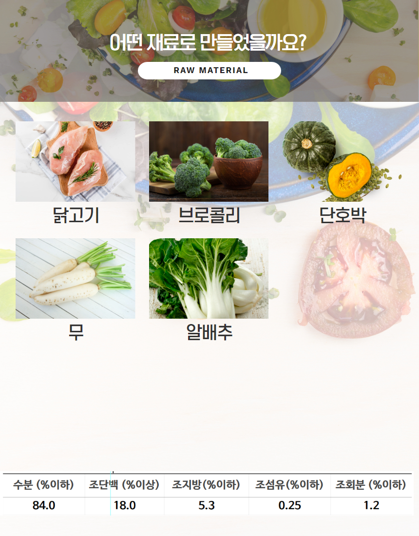 [무료배송][6개][냉동/냉장] 오간식 독 자연식 화식 꼬꼬볶음밥 120g 7번째