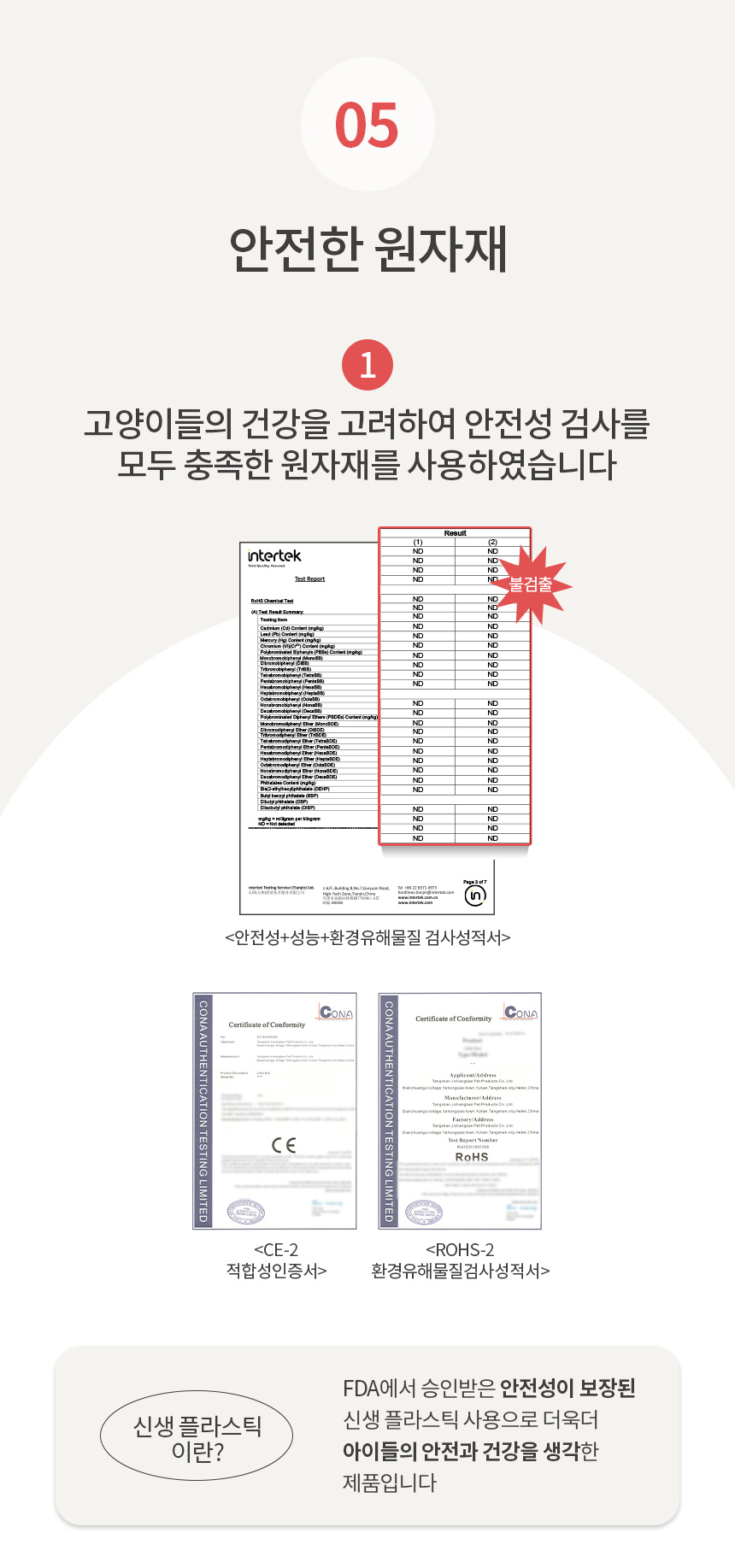 [무료배송] 펫토리아 한큐뚝딱 스퀘어 평판형 화장실 모래매트 세트 코코아베이지/미드나잇그레이 16번째