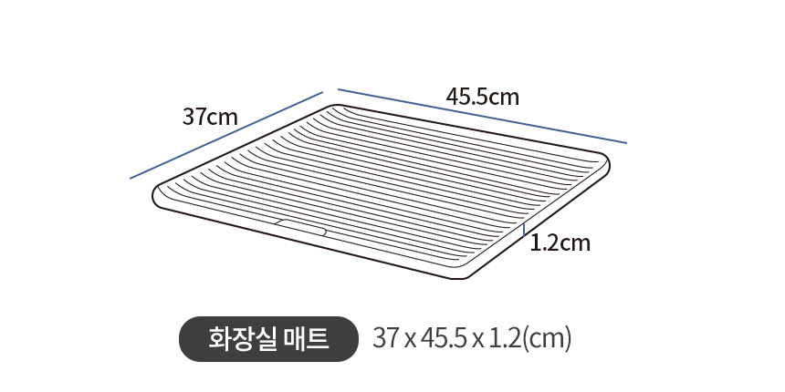 [무료배송] 펫토리아 한큐뚝딱 스퀘어 평판형 화장실 모래매트 세트 코코아베이지/미드나잇그레이 24번째