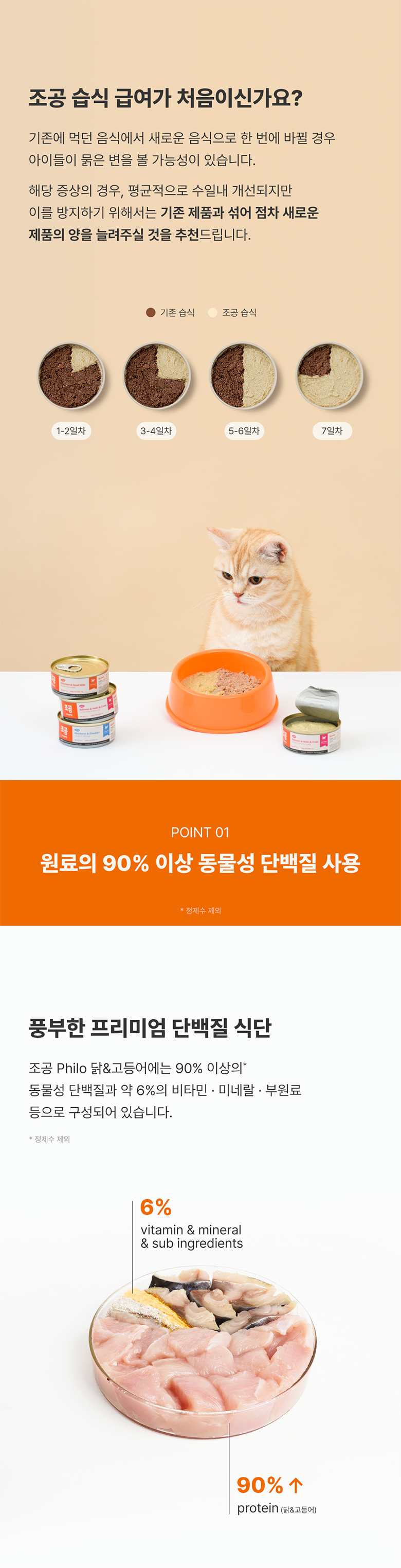 조공 필로 캣 닭&고등어 90g 3번째