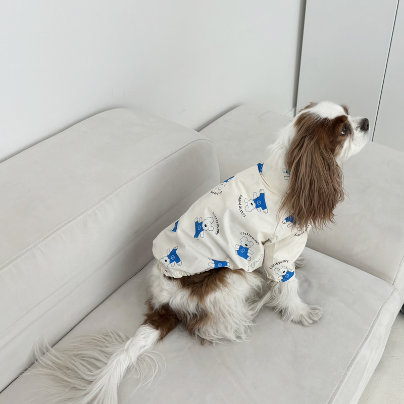 [무료배송] 해피댕댕 퍼피바람막이 S - 2XL 5번째