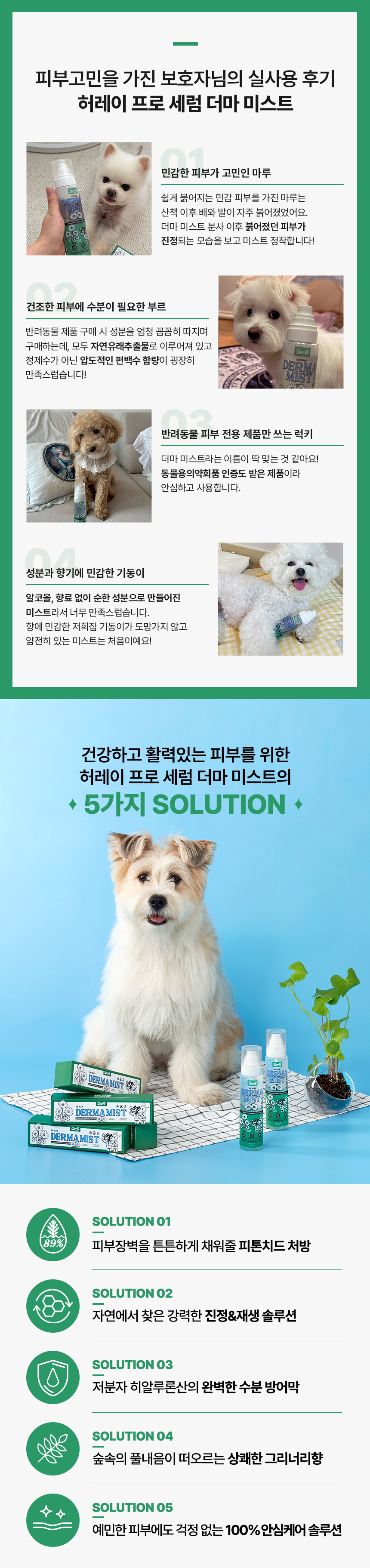 [무료배송] 허레이 프로 세럼 더마 미스트 150ml 4번째