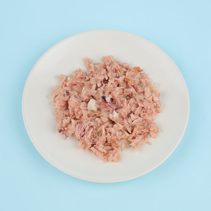 알모네이쳐 캣 젤리 참치&오징어 캔 70g 1번