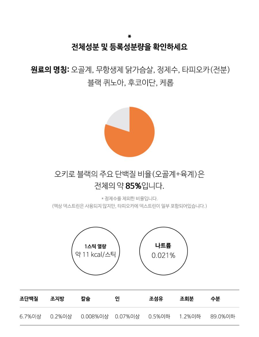 조공 오키로스틱 블랙 14g*4p 18번째