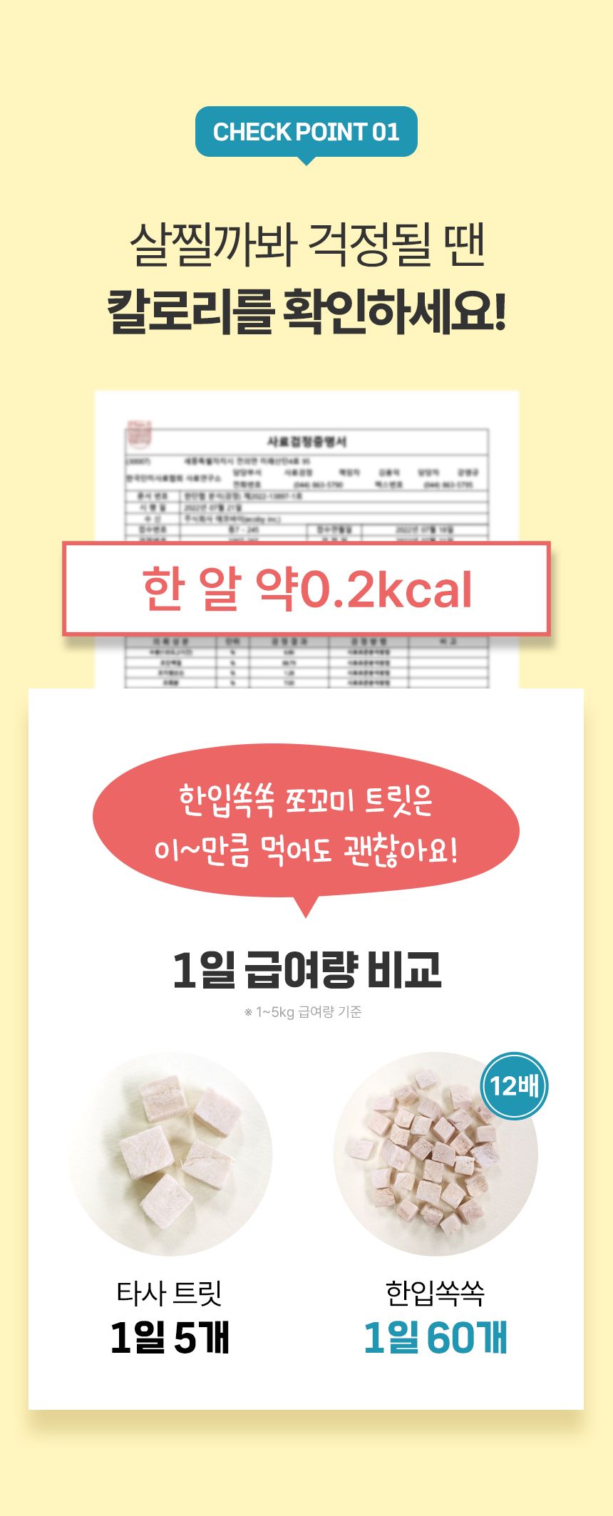 펫생각 하루조이 한입쏙쏙 북어 트릿 55g (900알) 9번째
