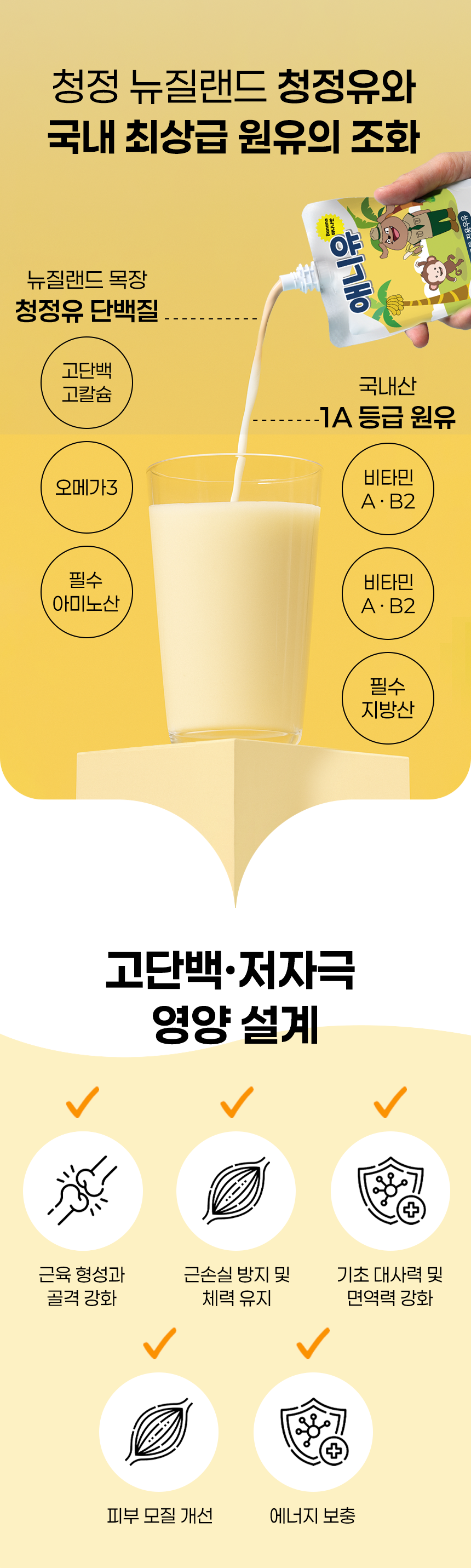 [NEW신상][무료배송] 애니먼 바나나맛 애니유 150ml*10ea 7번째