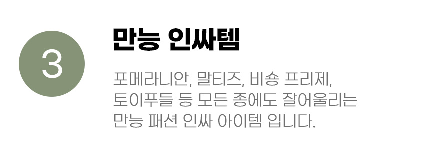 [무료배송] 아서아리 강아지 겨울 털 체크 조끼 티셔츠 올인원 8번째