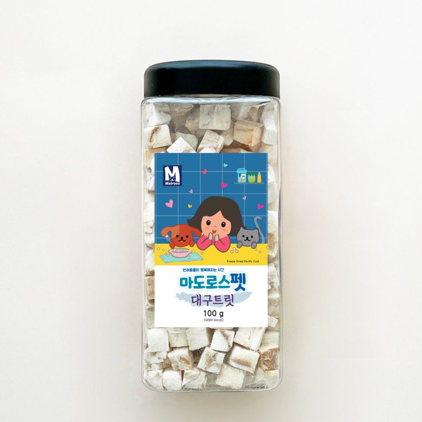 마도로스펫 대구트릿 100g 2번째