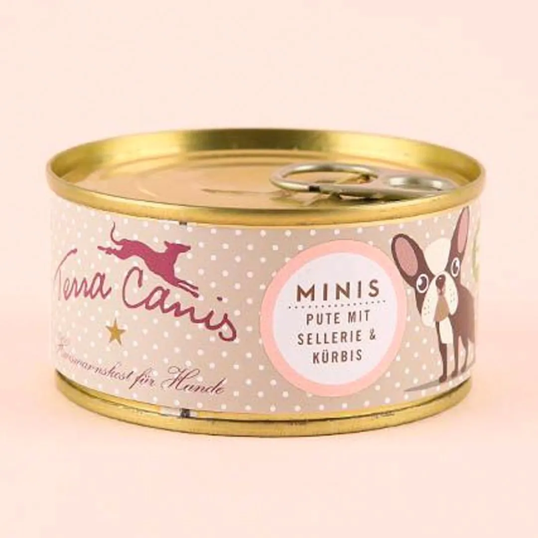 테라카니스 독 미니 칠면조&샐러리 캔 100g