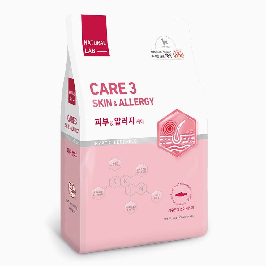 네츄럴랩 독 케어3 피부&알러지 제품