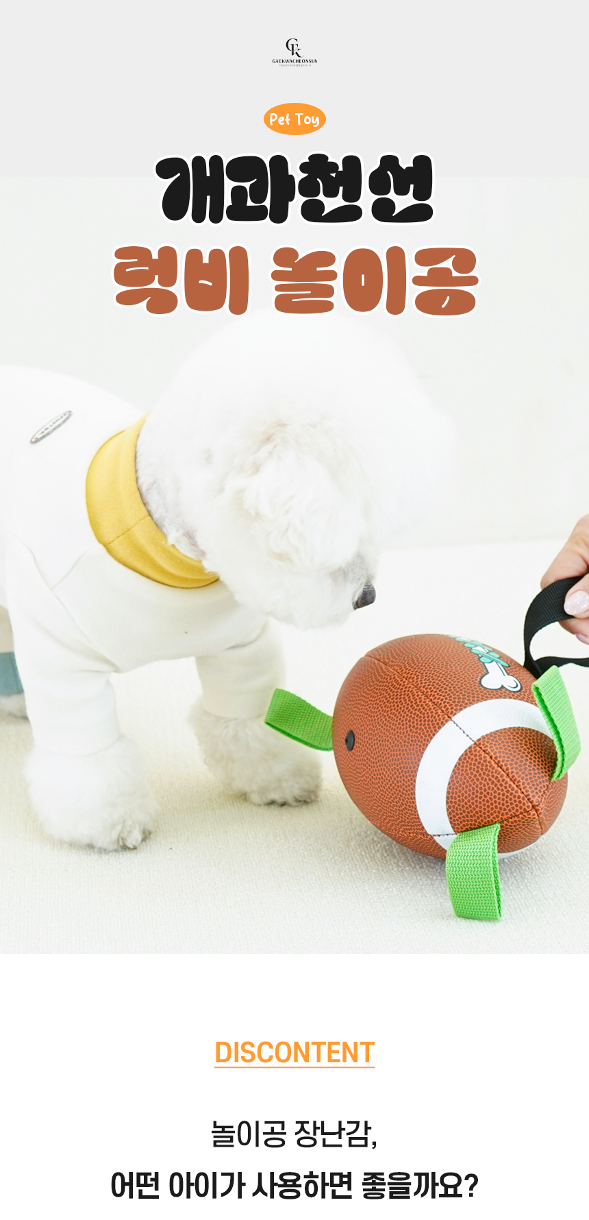 [NEW신상][무료배송] 개과천선 럭비 놀이 장난감 공 1번째