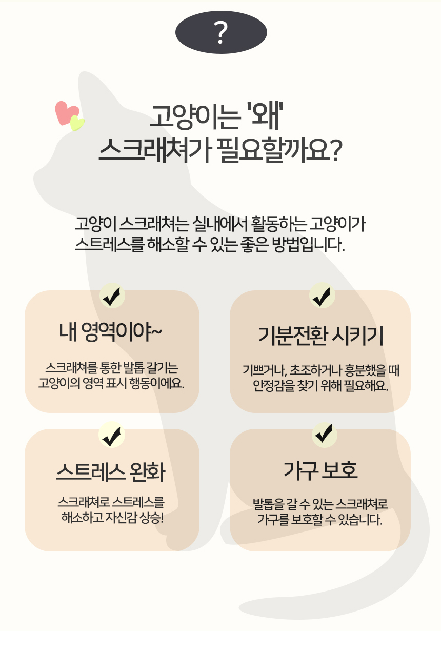 레토 고양이 스크래쳐 2단 숨숨집 하우스 분리형 4번째
