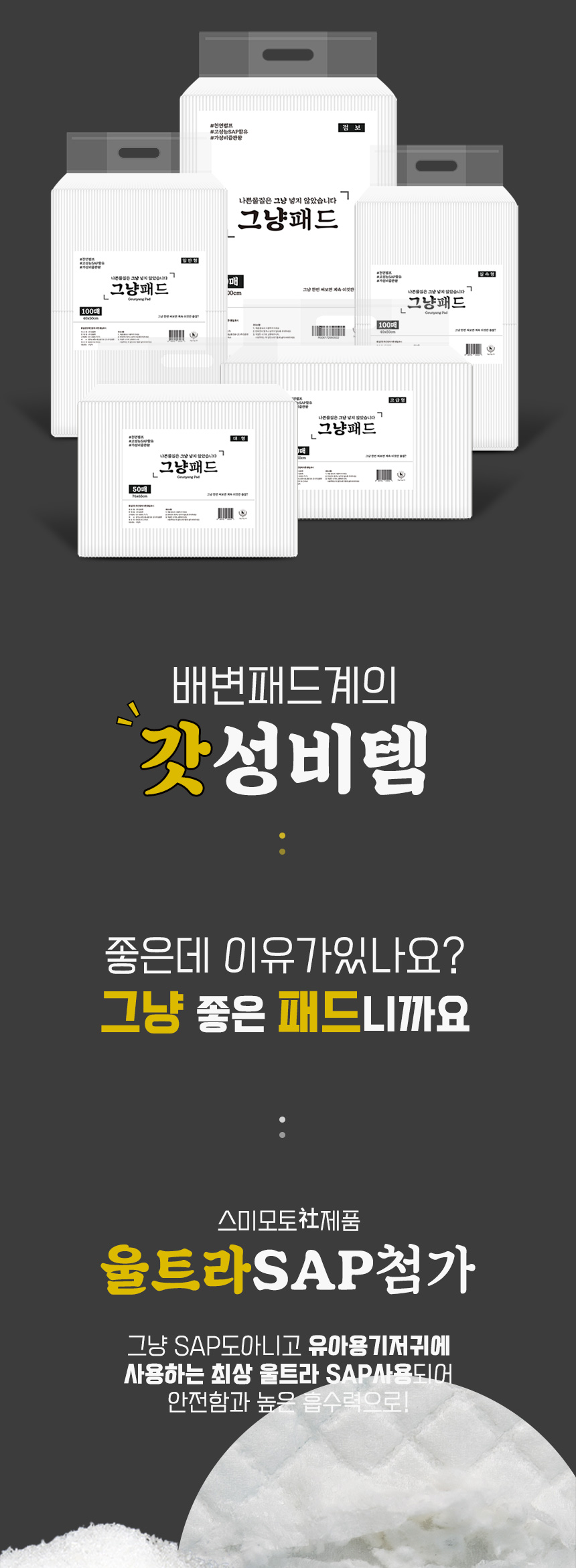 [무료배송] 딩동펫 반려동물 애견패드 그냥패드 한박스 실속형 400매 2번째