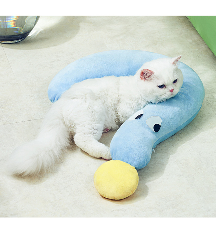 [무료배송] 아서아리 고양이 물음표 쿠션 방석 하우스 13번째