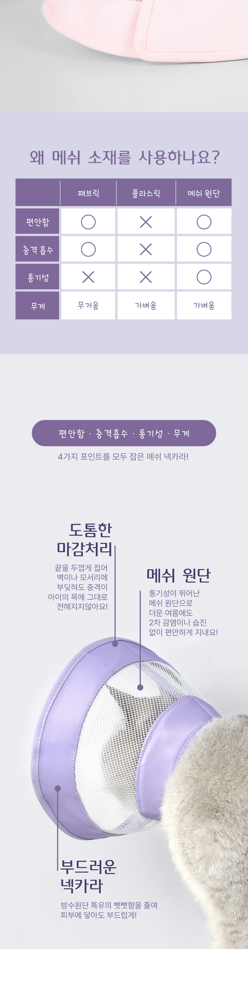 [NEW신상][무료배송] 애구애구 메쉬 넥카라 10번째