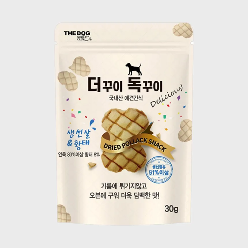 더독 더꾸이 독꾸이 황태 30g