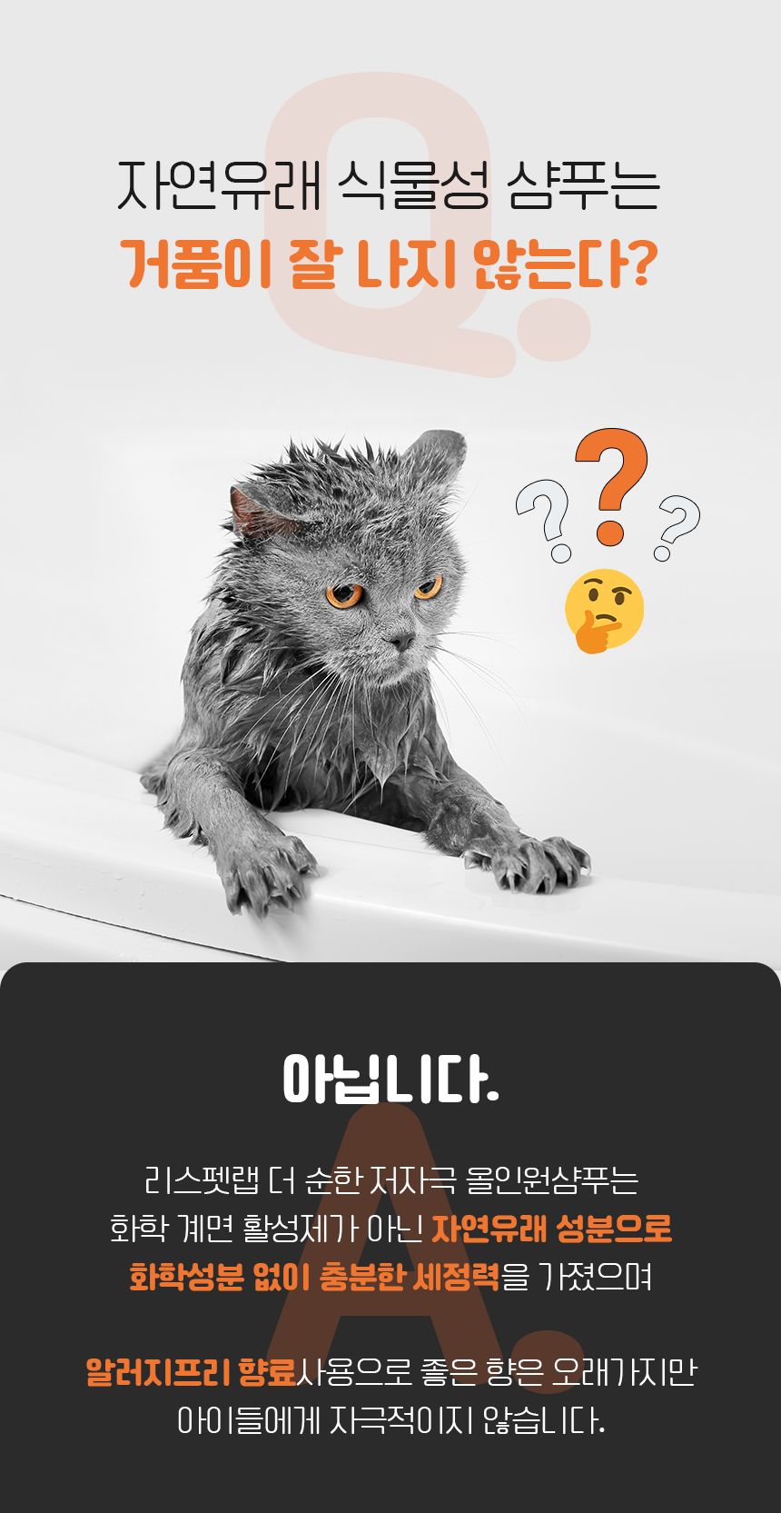 리스펫 더 순한 저자극 올인원 샴푸 500ml 1번째