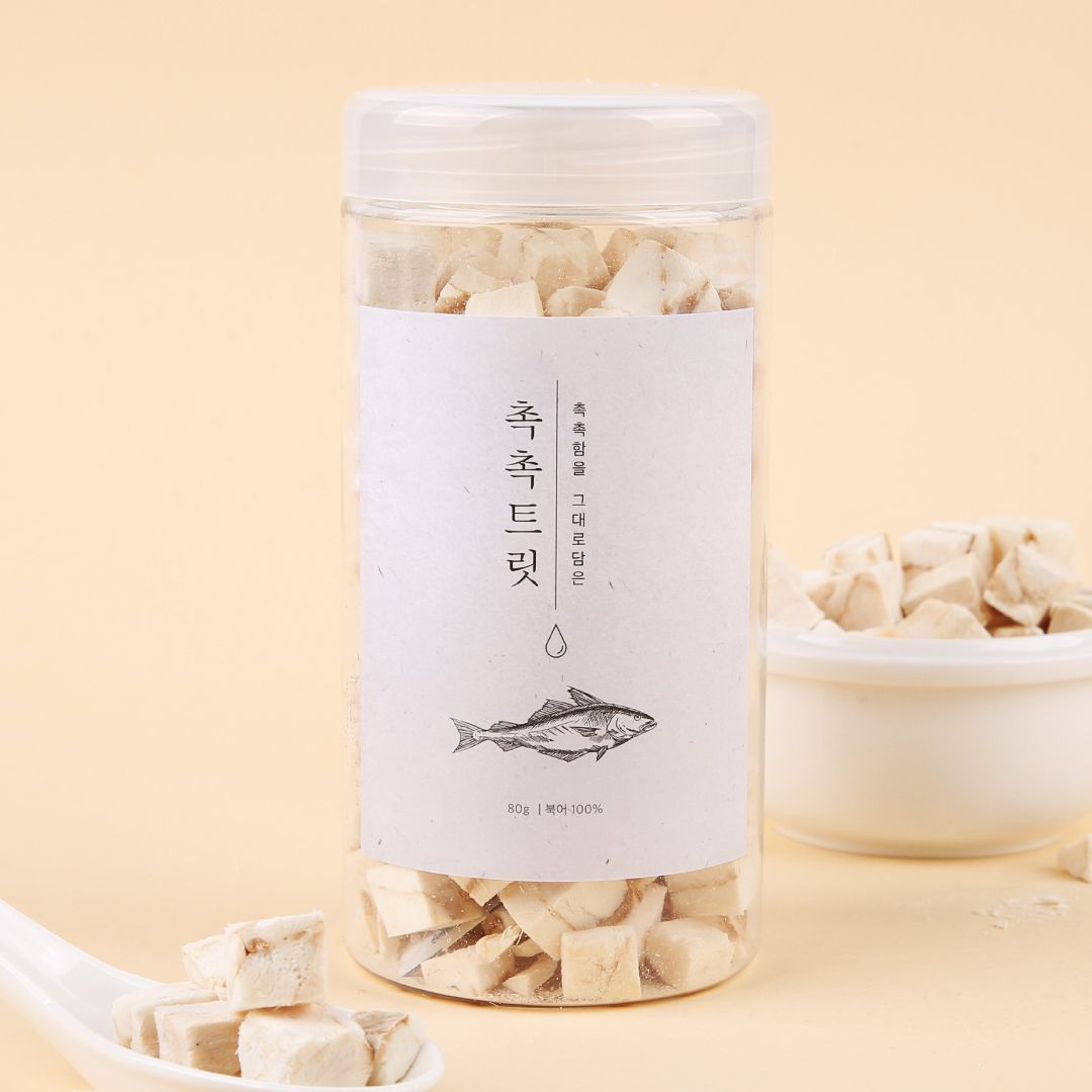 [꽉찬펫프]촉촉트릿 북어 80g  0번