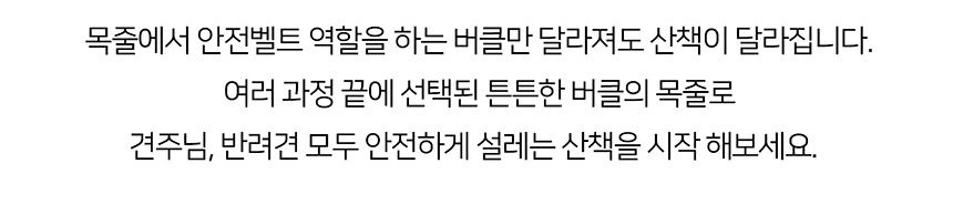 [무료배송] 니즈더펫 인터라켄 강아지 목줄 9번째