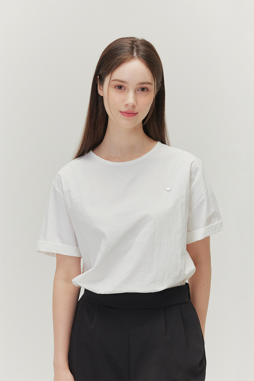 [NEW신상][무료배송] 데이일 털 안 붙는 라운디 스트링 티셔츠 8번째