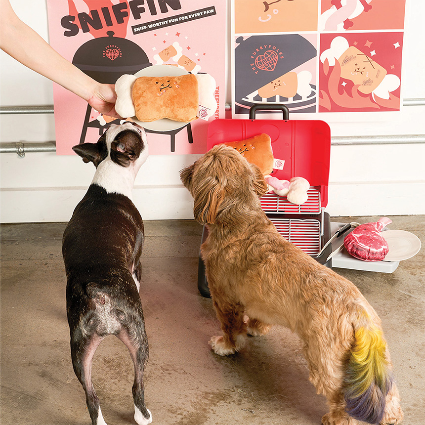 [NEW신상][무료배송] 더퍼리폭스 갈비 노즈워크 토이 14번째