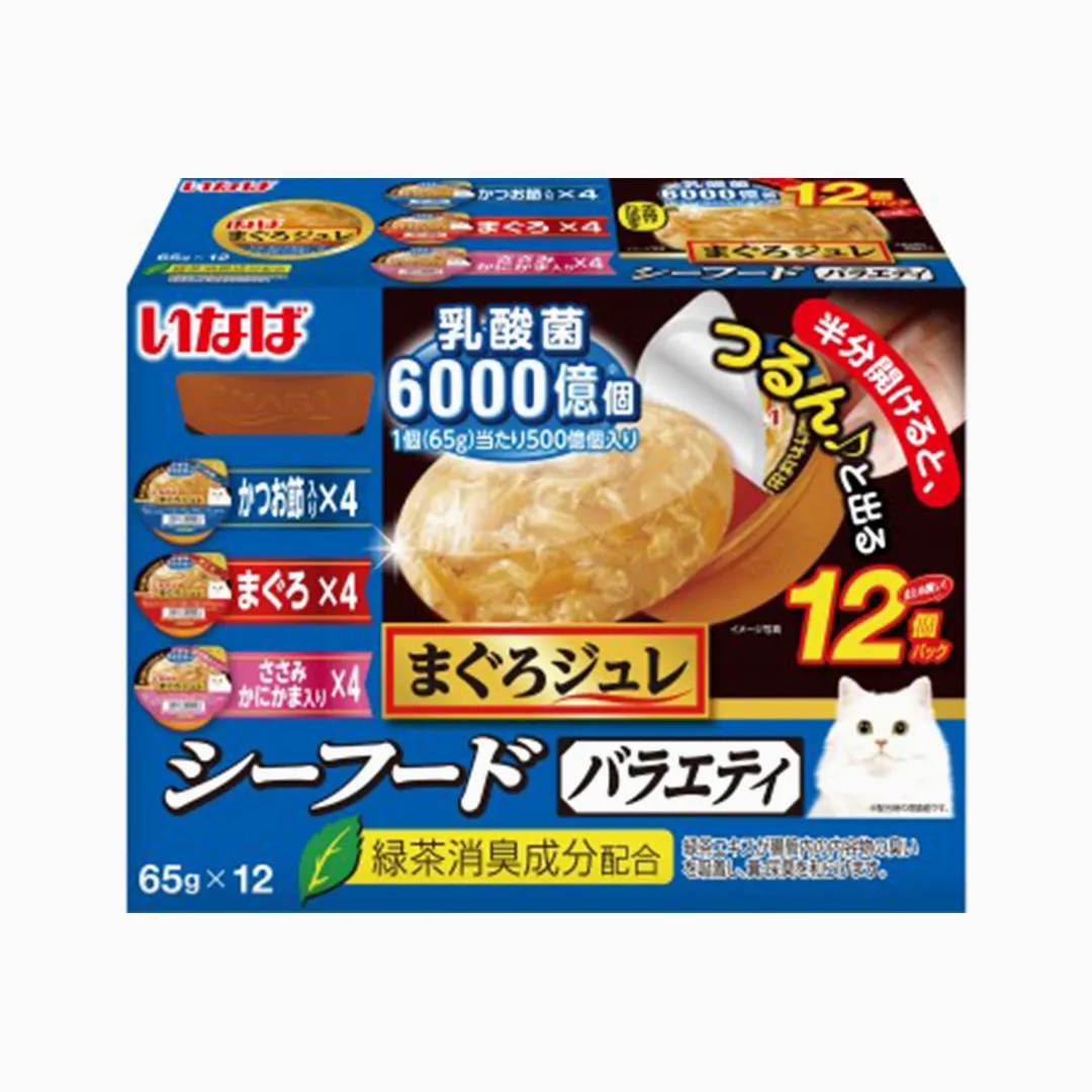 이나바 마구로쥬레 유산균 해산물 버라이어티 65g*12p