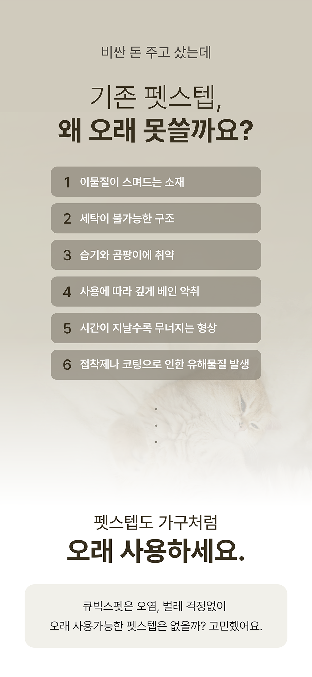 [NEW신상][무료배송] 큐빅스펫 낮은 계단 A+ 커버 세트 6color  +스크래쳐2장 포함 9번째