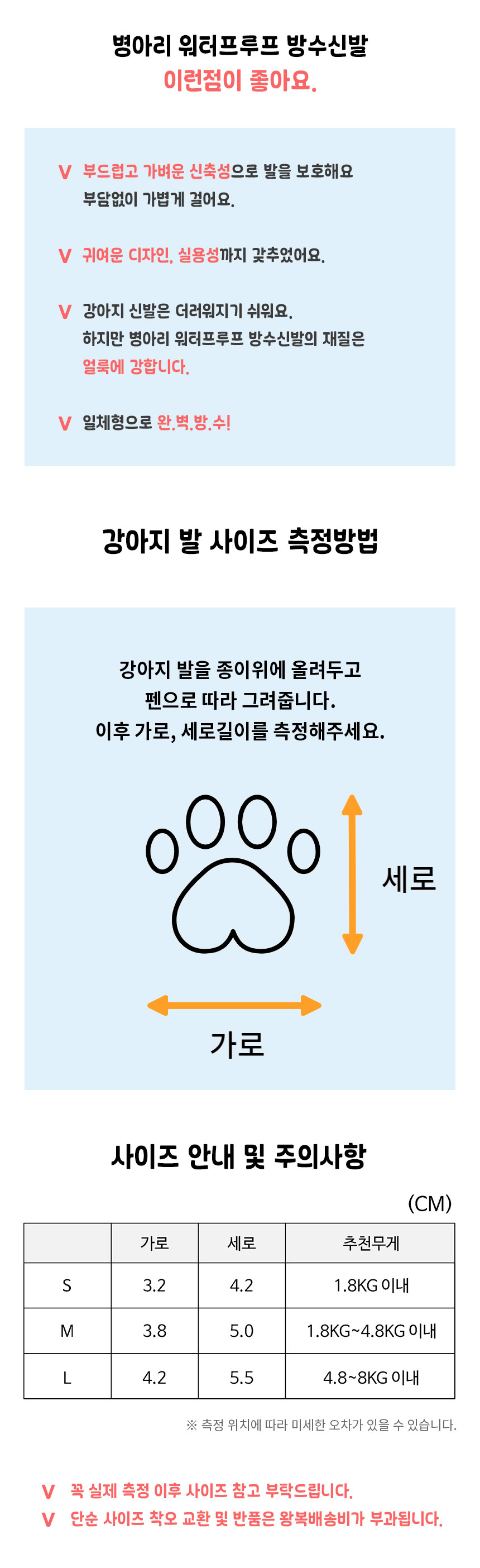 [무료배송] 오늘멍냥 병아리 레인부츠 S-L 5번째