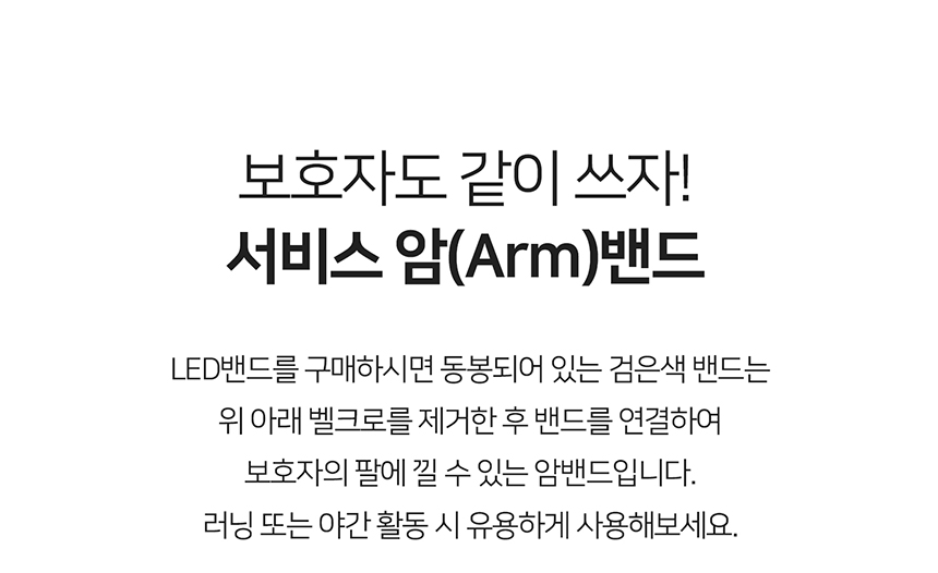 [무료배송] 니즈더펫 인터라켄 LED 야광밴드 27번째