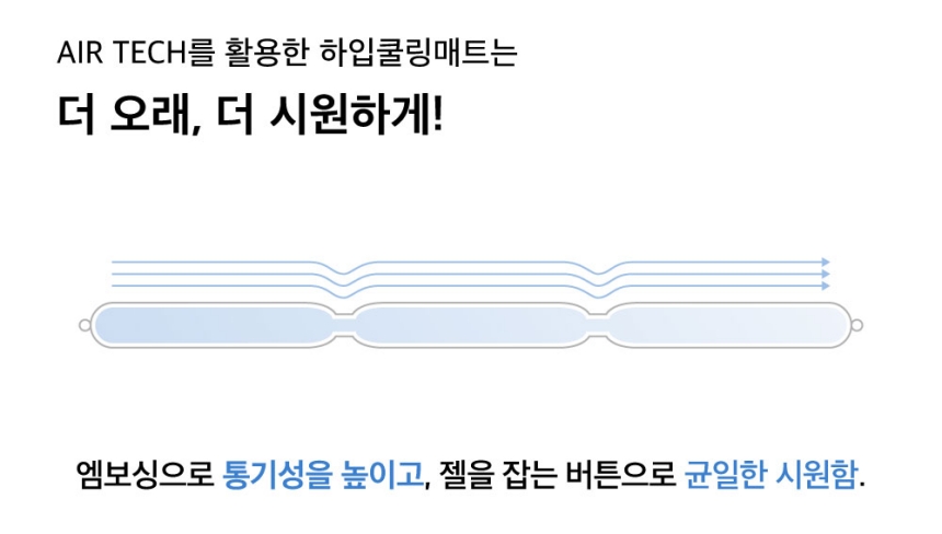 [무료배송] 댄스온더플로어 푸드 그레이드 리버시블 양면 하입 쿨링매트 8번째