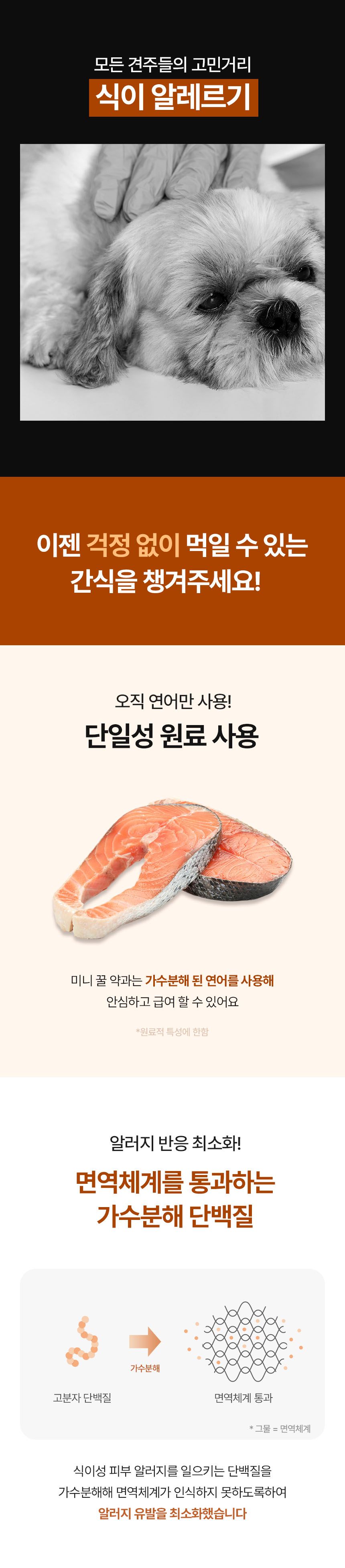 [NEW신상]리스펫 독 미니 꿀 약과 180g 2번째