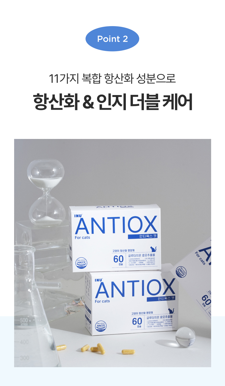 [NEW신상][무료배송] 아이누 캣 안티옥스 60캡슐 8번째