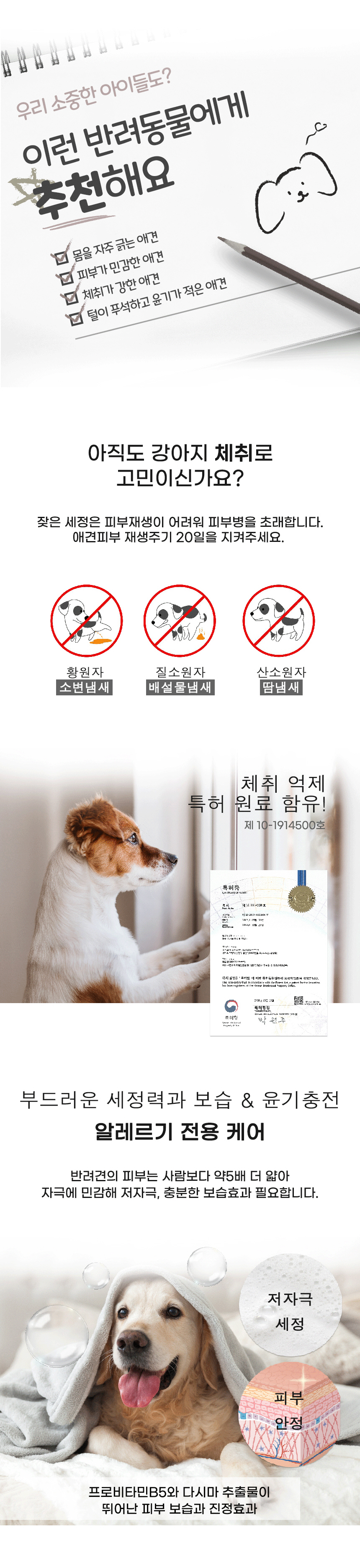 [무료배송] 스카프한 은비 애니멀로지 천연 버블 샴푸 300g 3번째
