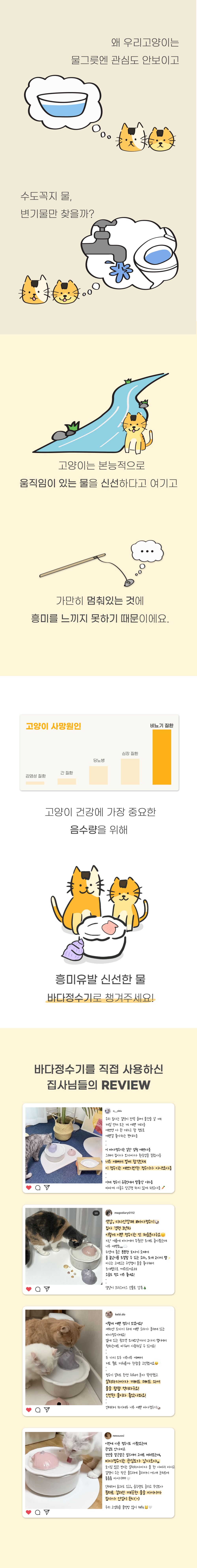 [무료배송] 묘우묘우 바다 정수기 2번째