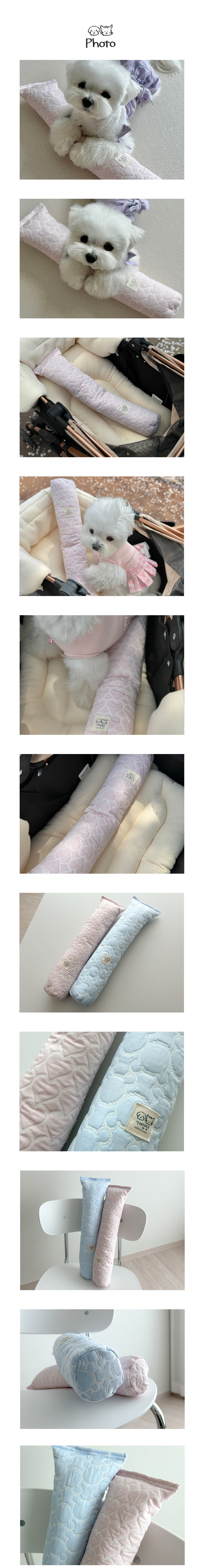 [무료배송] 개달당 듀라론 쿨링 쿠션 핑크/블루 2번째