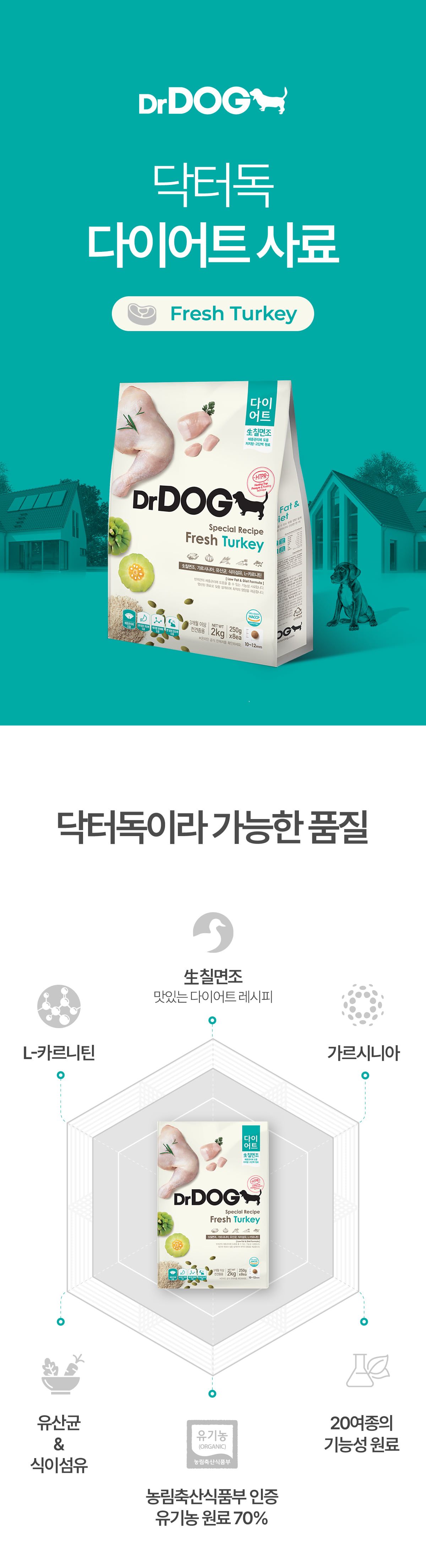 [사료샘플] 닥터독 다이어트 사료 250g 6번째