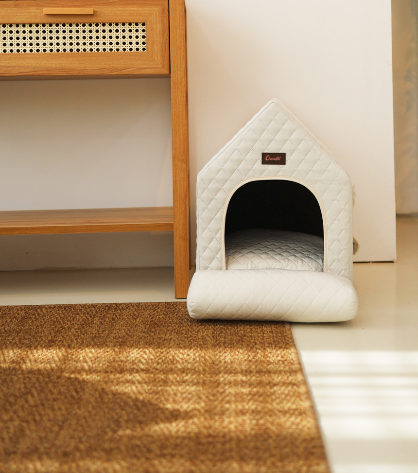 [무료배송] 초코펫하우스 에브리데이 하우스 3.0 아이보리/그레이/핑크 18번째