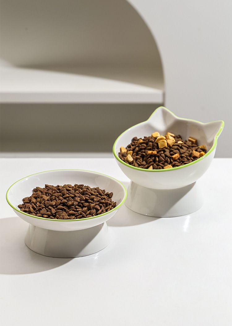 [NEW신상][무료배송] 런롱펫 2구 도자기 식기 세트 13번째