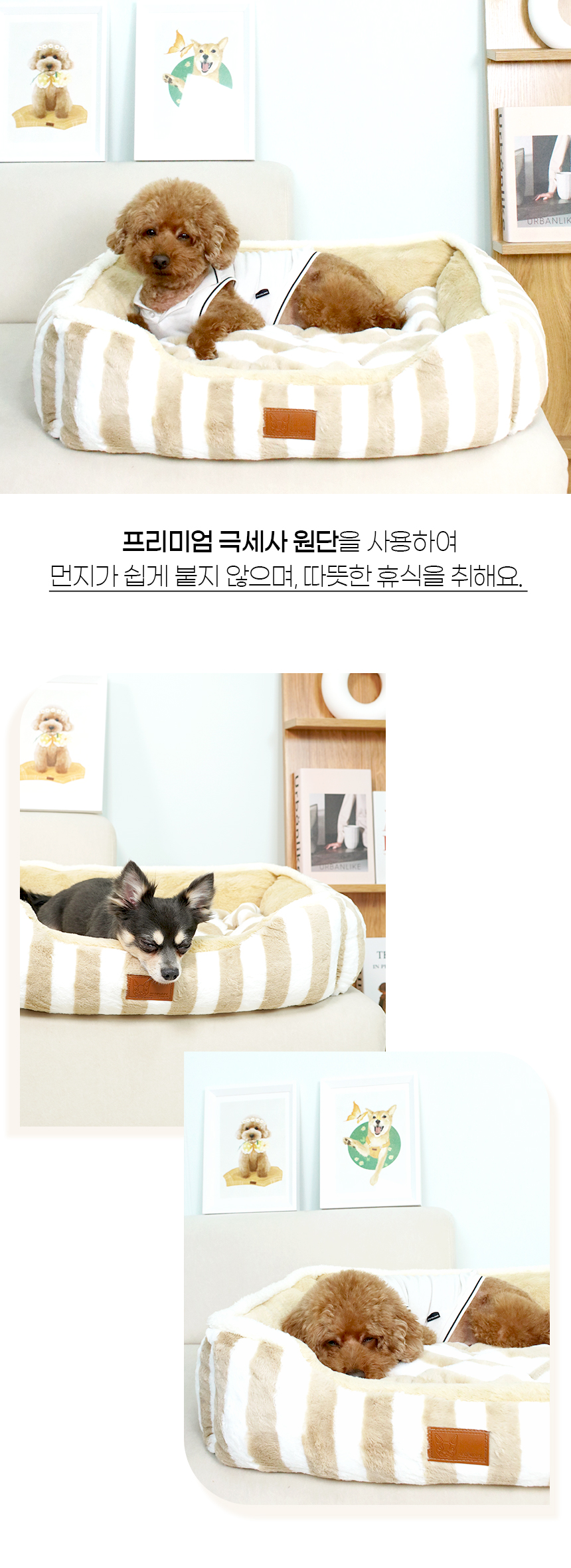 [NEW신상][무료배송] 개과천선 리베르 방석 (중형/대형/특대형) 8번째