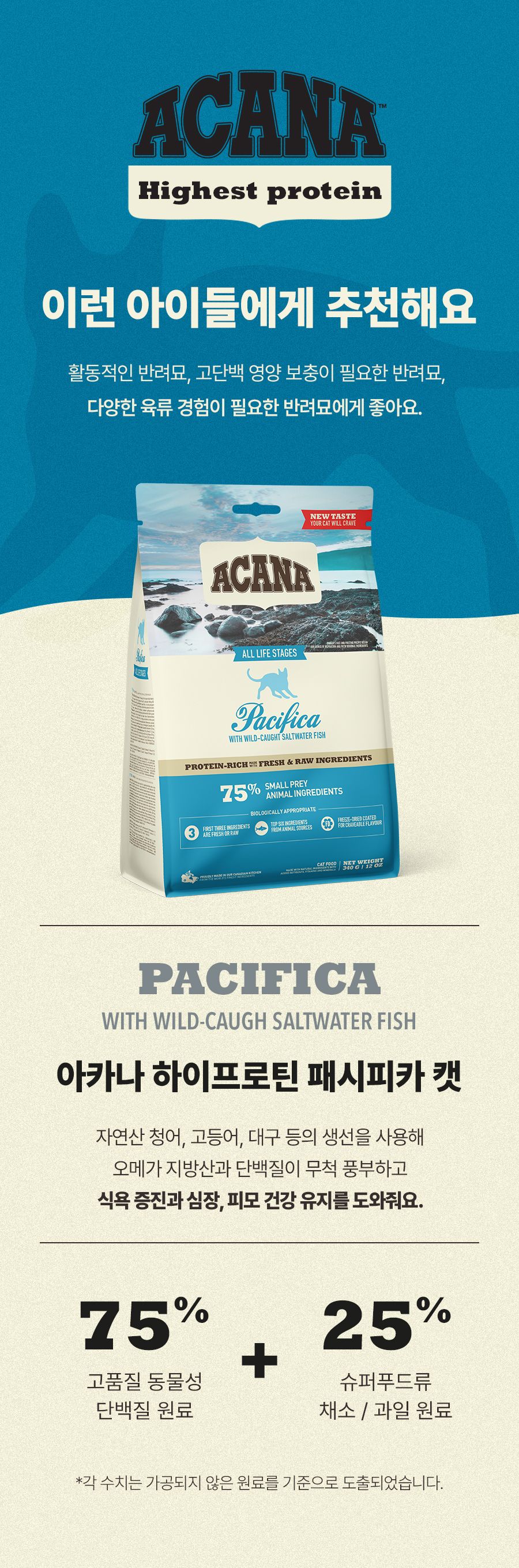 [아듀특가][추가증정] 아카나 캣 패시피카 1.8kg + 캣 그래스랜드 340g 2번째
