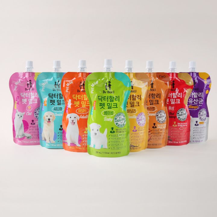 닥터할리 펫밀크 유산균 망고 180ml 3번
