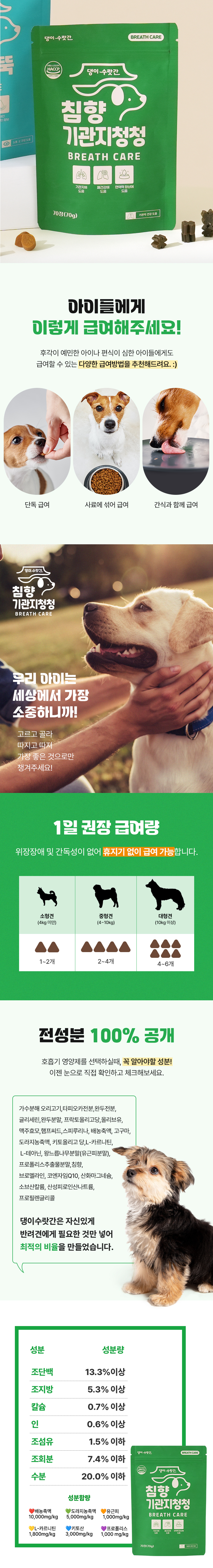 [무료배송] 댕이수랏간 침향 기관지청청 70g 14번째