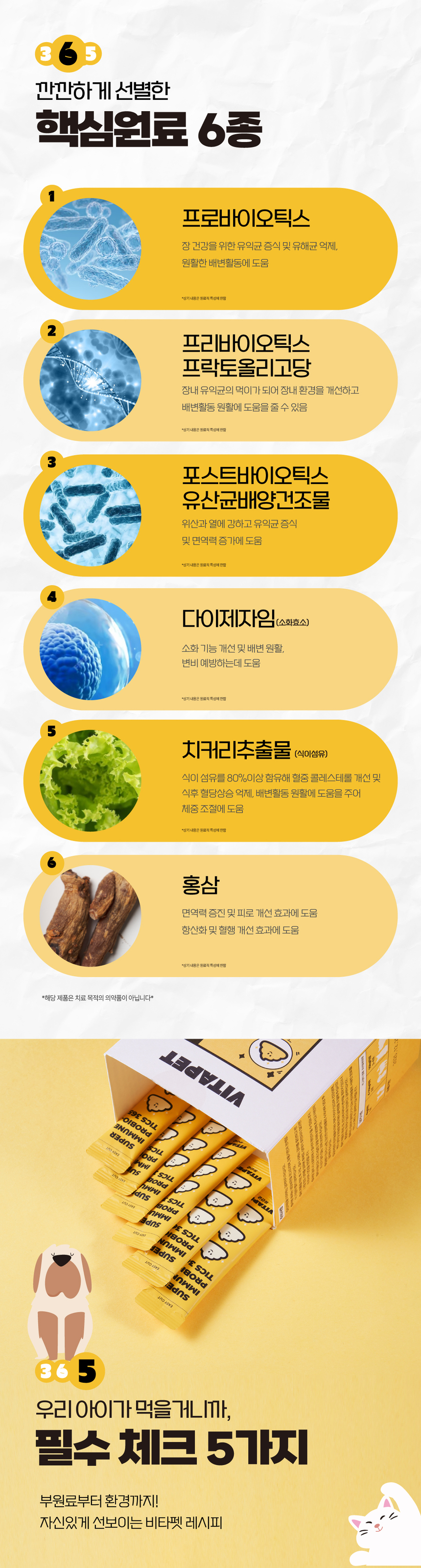 비타펫 유산균 30포 로셀 장건강 소화 효소 영양제 60g 5번째