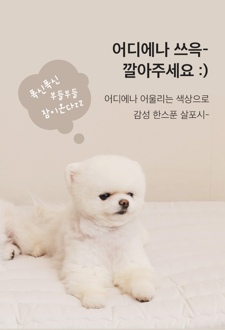[무료배송] 페리가토 구르미 애착 솜매트 방석 11번째