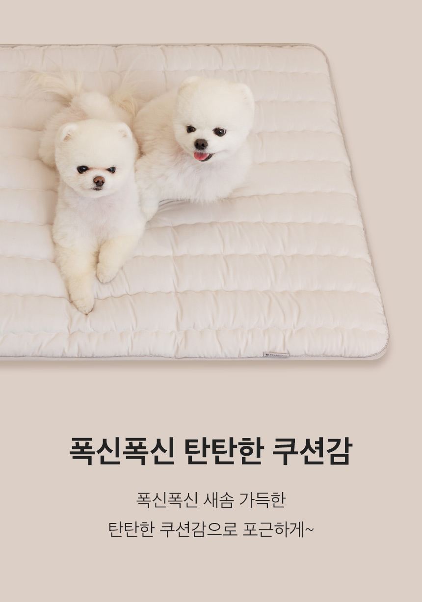 [무료배송] 페리가토 구르미 애착 솜매트 방석 7번째