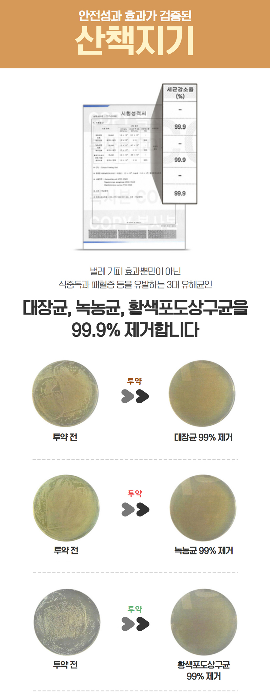 [NEW신상][무료배송] 아띠지기 진드기 기피제 해충방지 산책지기 (60ml/500ml) 14번째