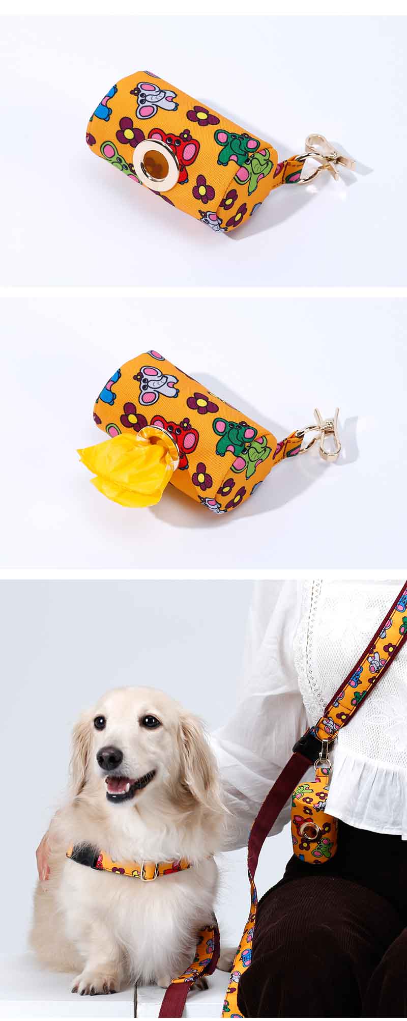 [무료배송] 노라독 리틀포포 풉백 파우치 4번째