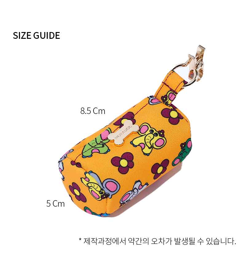 [무료배송] 노라독 리틀포포 풉백 파우치 6번째