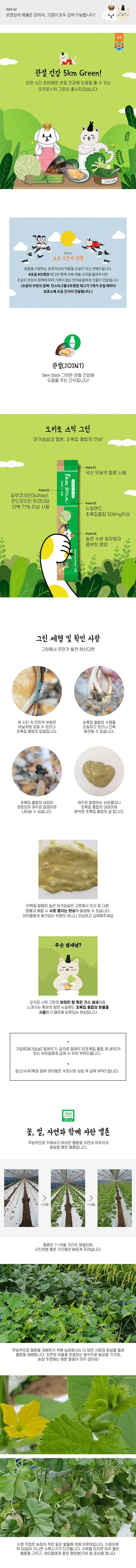 조공 오키로스틱 그린 14g*4p 0번째